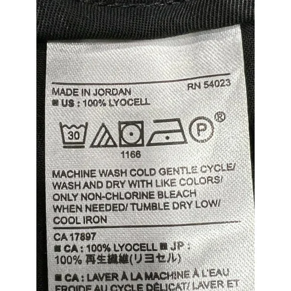 NWT BANANA REPUBLIC Ankle Pants Sz 8 Black #717661